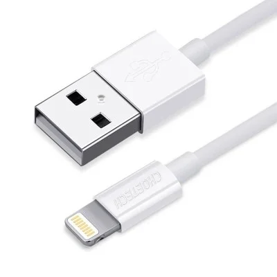 Choetech 1.2M Mfi Usb To Lightening Cable (White)